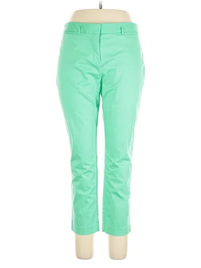 Pre-owned Charter Club Casual Pants In Green