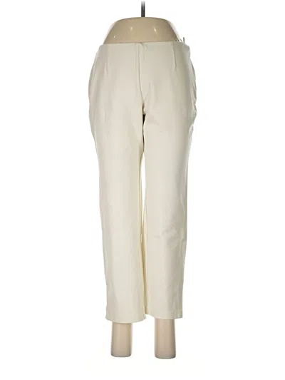 Pre-owned Charter Club Casual Pants In Ivory