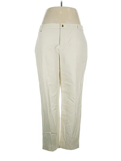 Pre-owned Charter Club Casual Pants In Ivory