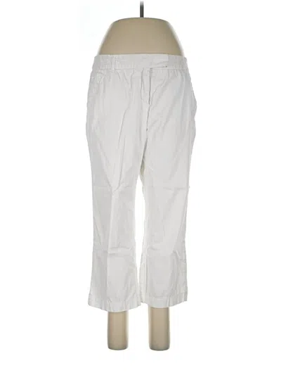 Pre-owned Charter Club Casual Pants In Ivory
