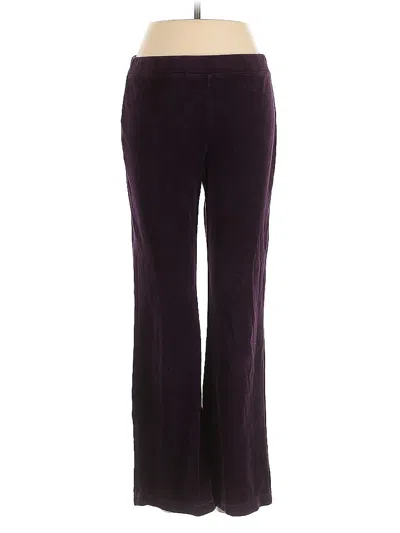 Pre-owned Charter Club Casual Pants In Purple