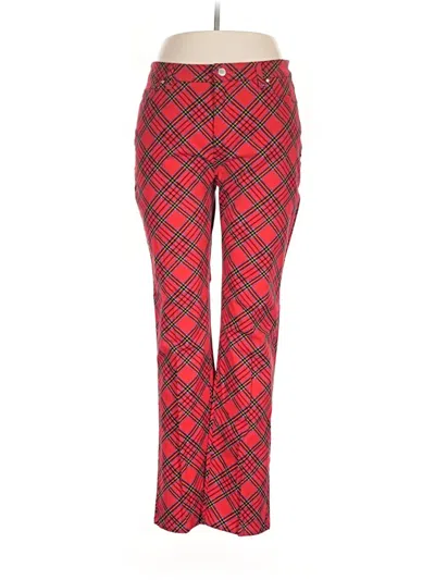Pre-owned Charter Club Casual Pants In Red