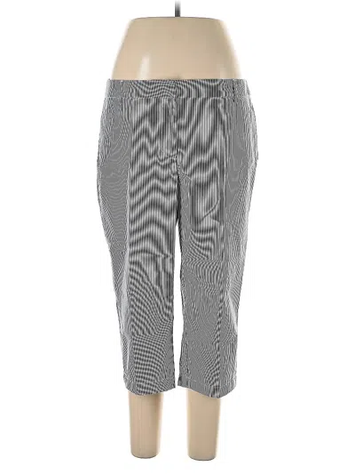 Pre-owned Charter Club Casual Pants In Silver