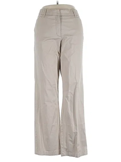 Pre-owned Charter Club Casual Pants In Tan
