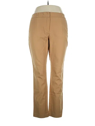 Pre-owned Charter Club Casual Pants In Tan