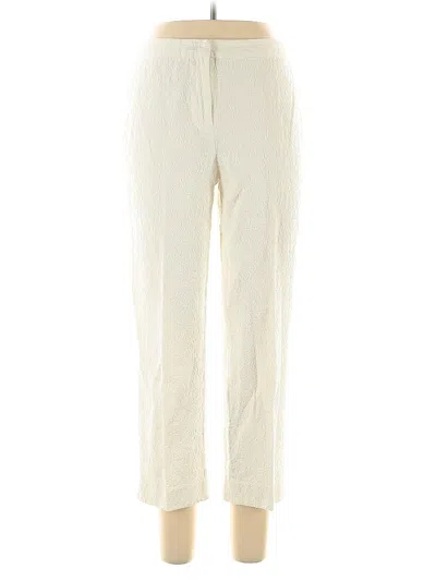 Pre-owned Charter Club Casual Pants In White