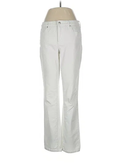 Pre-owned Charter Club Casual Pants In White