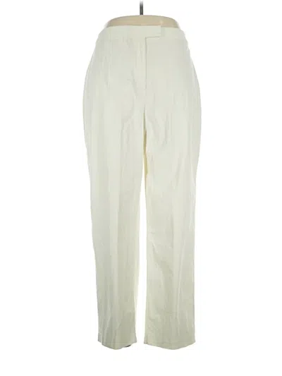 Pre-owned Charter Club Casual Pants In White