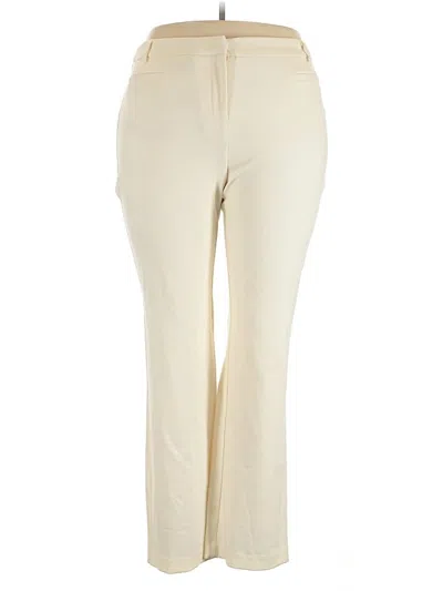 Pre-owned Charter Club Casual Pants In White