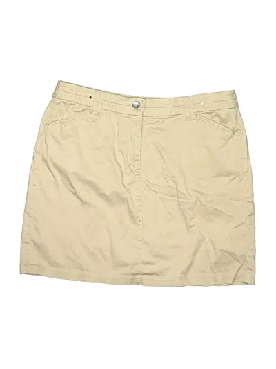 Pre-owned Charter Club Casual Skirt In Brown