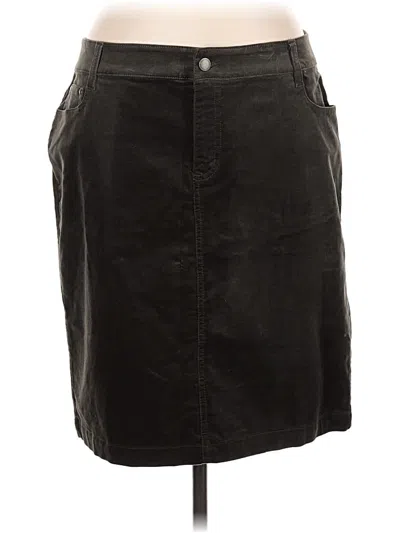 Pre-owned Charter Club Casual Skirt In Green