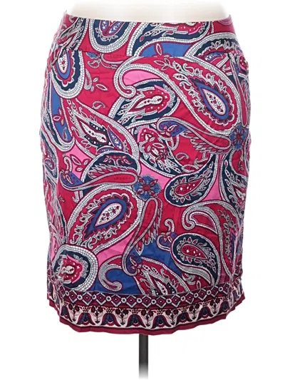 Pre-owned Charter Club Casual Skirt In Red