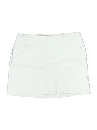 Pre-owned Charter Club Casual Skirt In White