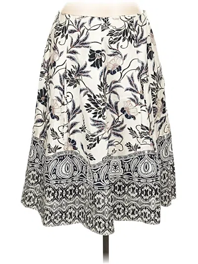 Pre-owned Charter Club Casual Skirt In White