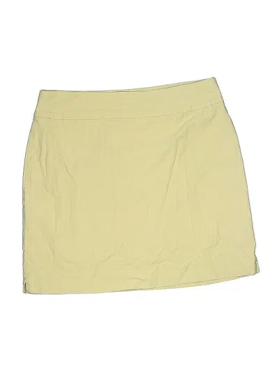 Pre-owned Charter Club Casual Skirt In Yellow