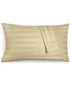 Charter Club Closeout!  Damask 1.5" Stripe 550 Thread Count 100% Cotton Pillowcase Pair, Standard, Ex In Taupe