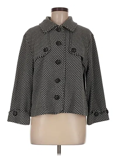 Pre-owned Charter Club Coat In Gray