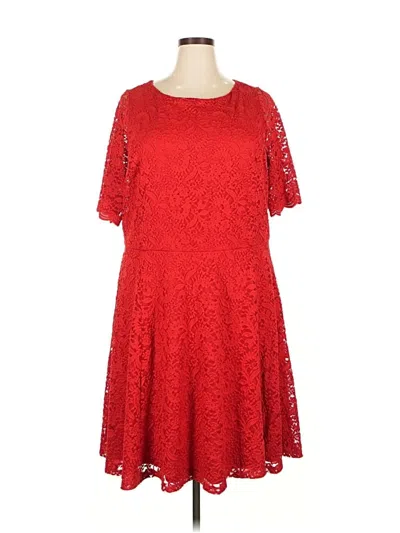 Pre-owned Charter Club Cocktail Dress In Red