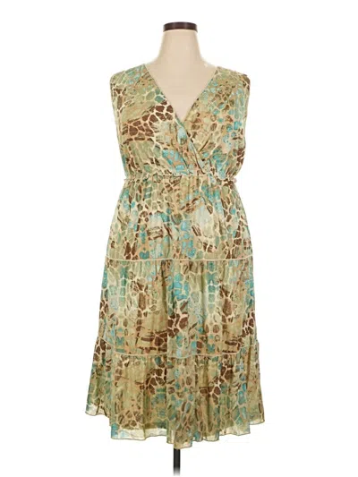 Pre-owned Charter Club Cocktail Dress In Teal