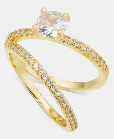 Charter Club Cubic Zirconia Pave Ring Set, Macy's Exclusive In Gold