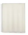 Charter Club 1.5" Stripe 550 Thread Count 100% Cotton 17" Fitted Sheet, Twin, Exclusively At Macy's In Ivory