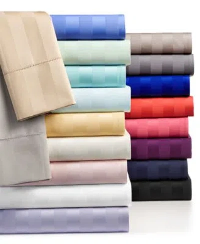 Charter Club 1.5 Stripe 550 Thread Count Collection In Smoke