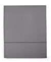 Charter Club Solid 550 Thread Count 100% Cotton Flat Sheet, Full, Exclusively At Macy's In Stone