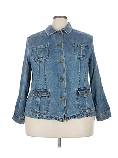 Pre-owned Charter Club Denim Jacket In Blue