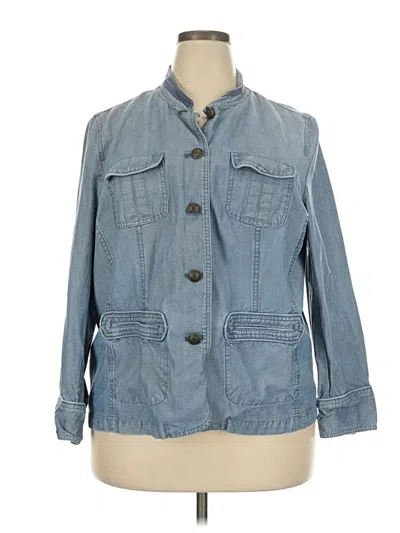 Pre-owned Charter Club Denim Jacket In Blue