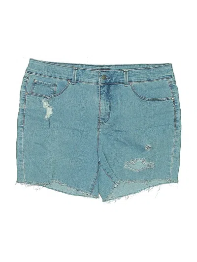 Pre-owned Charter Club Denim Shorts In Blue