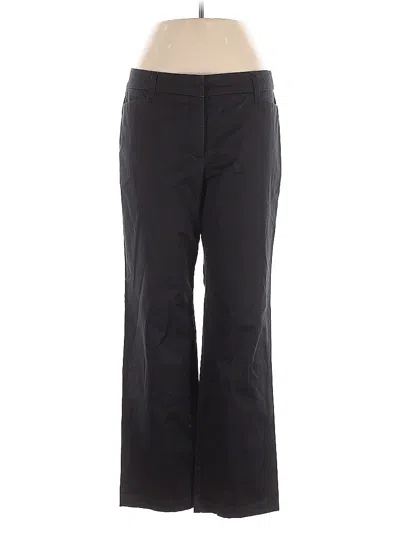 Pre-owned Charter Club Dress Pants In Black