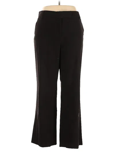 Pre-owned Charter Club Dress Pants In Black