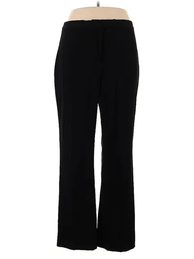 Pre-owned Charter Club Dress Pants In Black