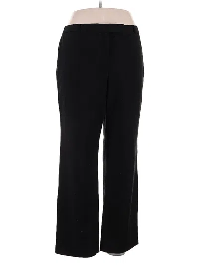 Pre-owned Charter Club Dress Pants In Black