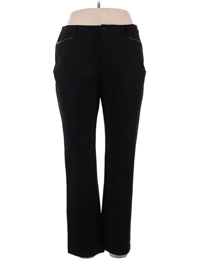 Pre-owned Charter Club Dress Pants In Black