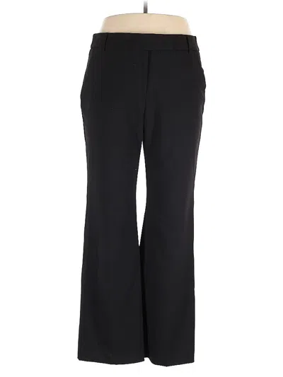 Pre-owned Charter Club Dress Pants In Black