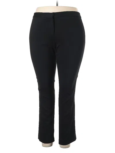 Pre-owned Charter Club Dress Pants In Black