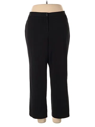 Pre-owned Charter Club Dress Pants In Black