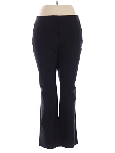 Pre-owned Charter Club Dress Pants In Black
