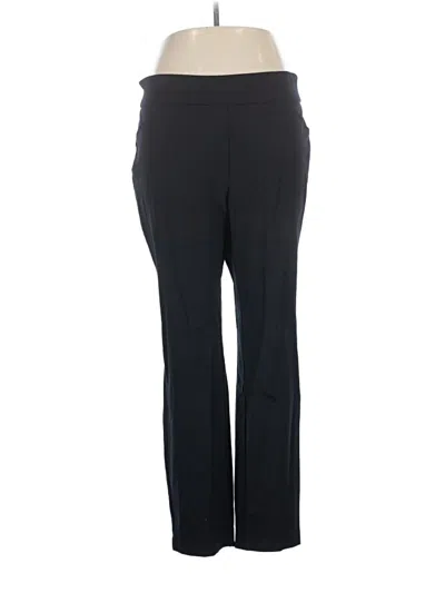 Pre-owned Charter Club Dress Pants In Black