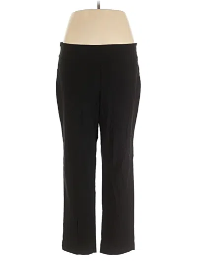 Pre-owned Charter Club Dress Pants In Black