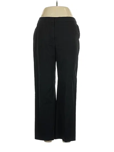 Pre-owned Charter Club Dress Pants In Black