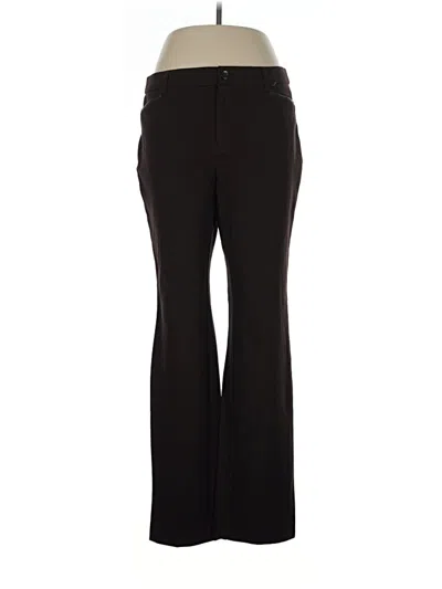 Pre-owned Charter Club Dress Pants In Black