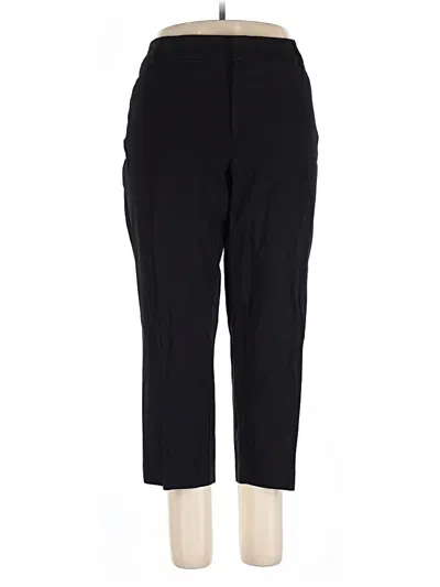 Pre-owned Charter Club Dress Pants In Black
