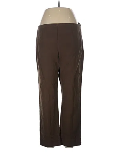 Pre-owned Charter Club Dress Pants In Brown