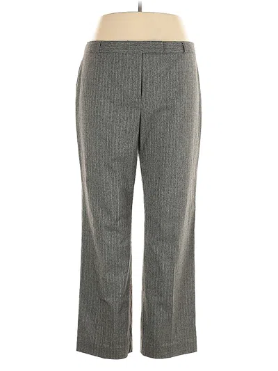 Pre-owned Charter Club Dress Pants In Gray