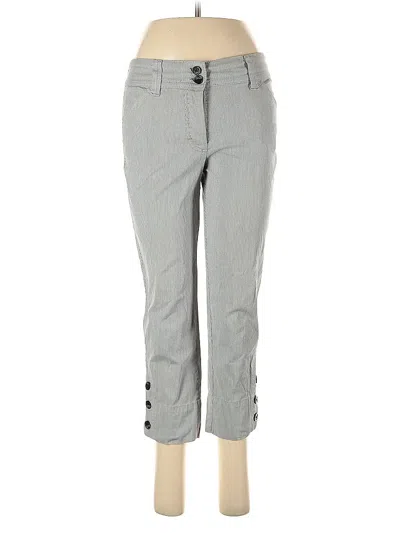 Pre-owned Charter Club Dress Pants In Gray