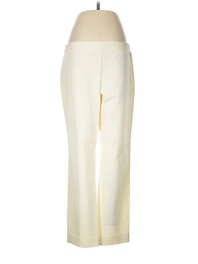 Pre-owned Charter Club Dress Pants In Ivory