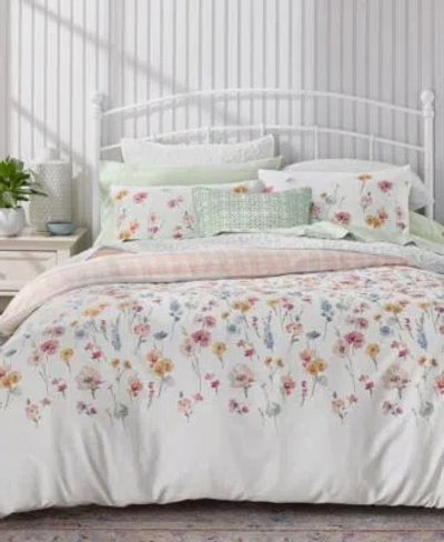 Charter Club Flora Comforter Set Macys Exclusive In Purple