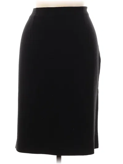 Pre-owned Charter Club Formal Skirt In Black